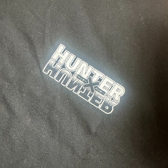 HUNTER X HUNTER Japanese Anime Manga T Shirt Tee Black Size Medium - Picture 3 of 7